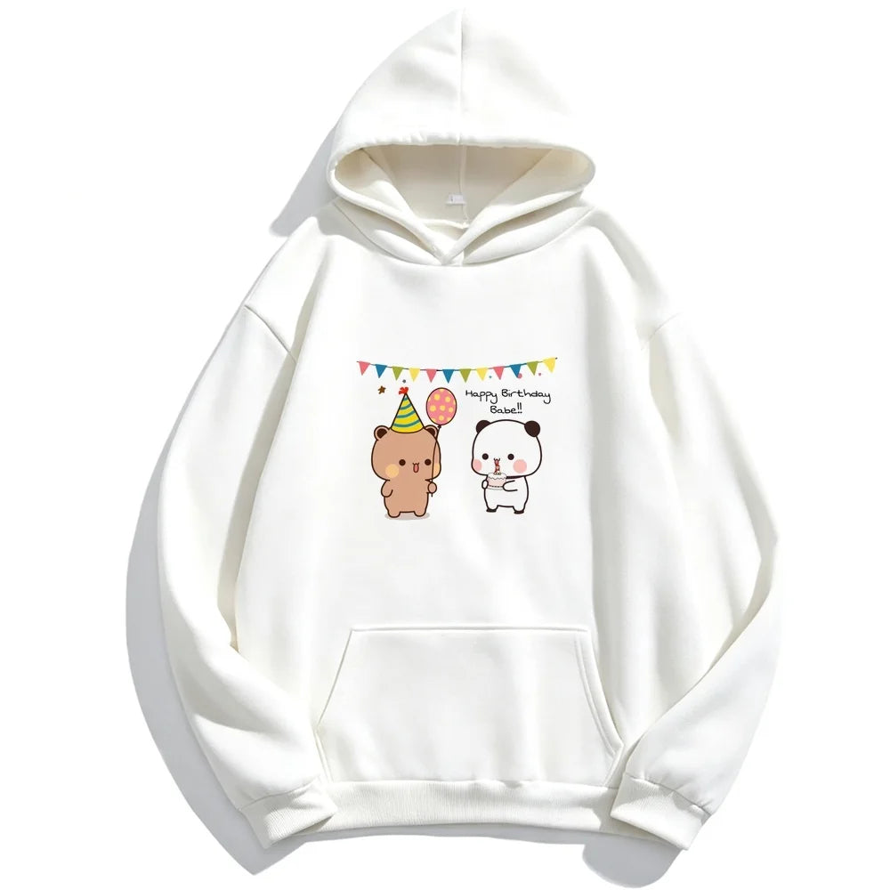 Bubu & Dudu Kawaii Graphic Hoodie