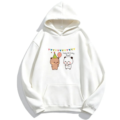 Bubu & Dudu Kawaii Graphic Hoodie