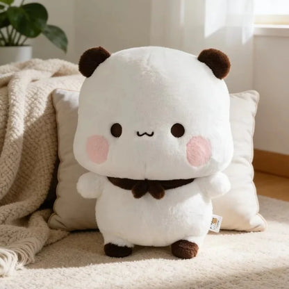 2026 New 35CM Panda Bubu And Yier Plush Toy，Official Original Cute Panda Bubu And Dudu Anime Popular Plush Doll Birthday Gift