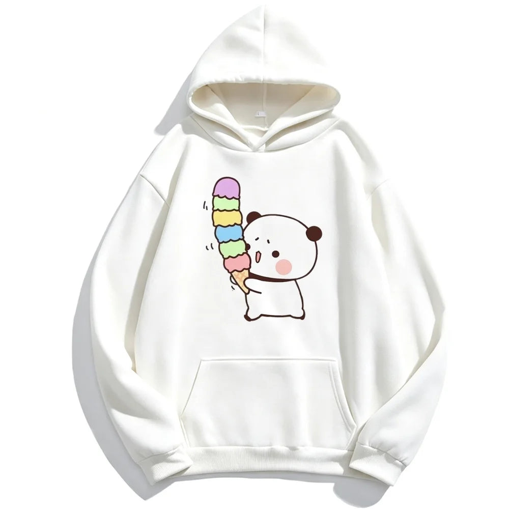 Bubu & Dudu Kawaii Graphic Hoodie