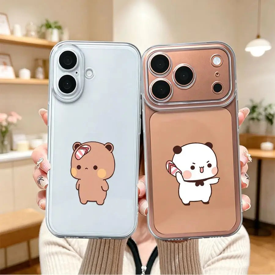 Hot BuBu DuDu Case for iPhone 17 16 Pro Max Air 12 XR 15 Plus 17e 14 11 Pro 13 Mini XS Max Soft Phone Cover