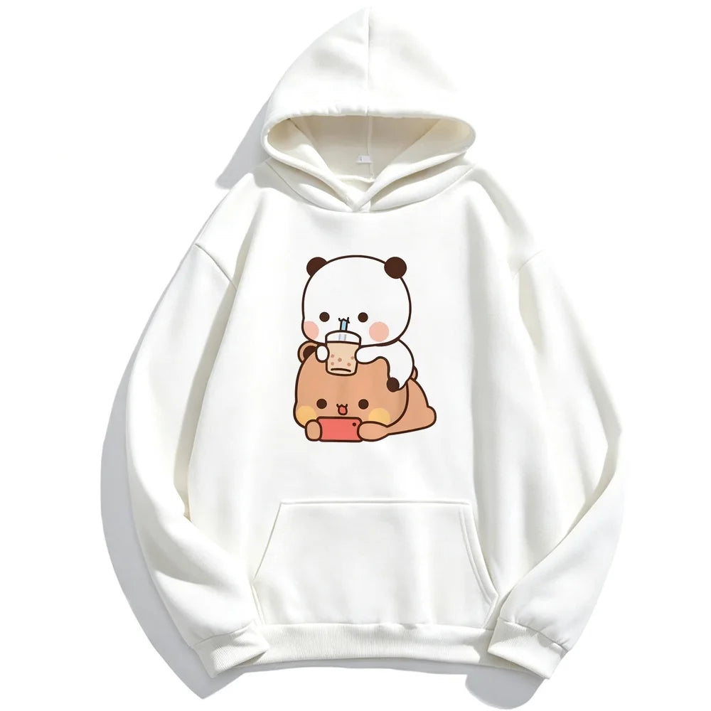 Bubu & Dudu Kawaii Graphic Hoodie