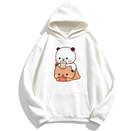 Bubu & Dudu Kawaii Graphic Hoodie