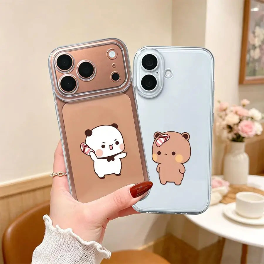Hot BuBu DuDu Case for iPhone 17 16 Pro Max Air 12 XR 15 Plus 17e 14 11 Pro 13 Mini XS Max Soft Phone Cover