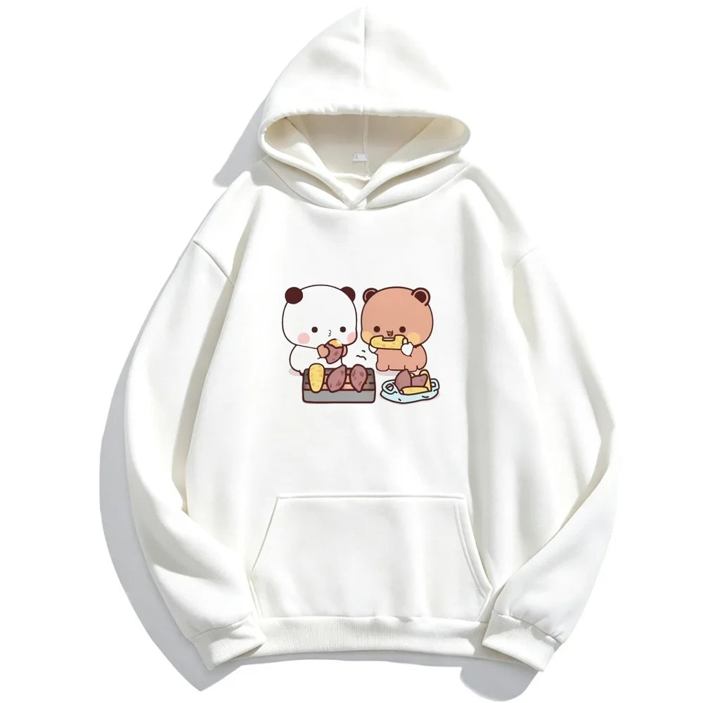 Bubu & Dudu Kawaii Graphic Hoodie