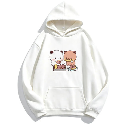 Bubu & Dudu Kawaii Graphic Hoodie