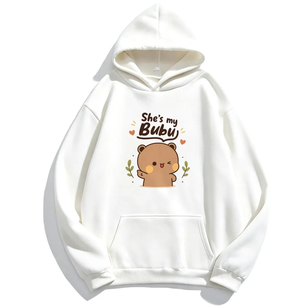 Bubu & Dudu Kawaii Graphic Hoodie