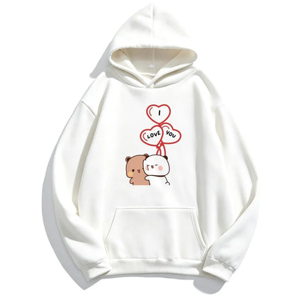 Bubu & Dudu Kawaii Graphic Hoodie