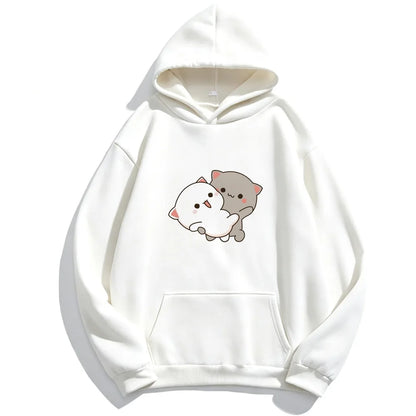 Bubu & Dudu Kawaii Graphic Hoodie