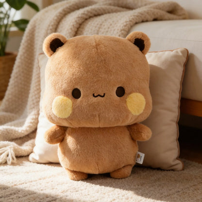2026 New 35CM Panda Bubu And Yier Plush Toy，Official Original Cute Panda Bubu And Dudu Anime Popular Plush Doll Birthday Gift