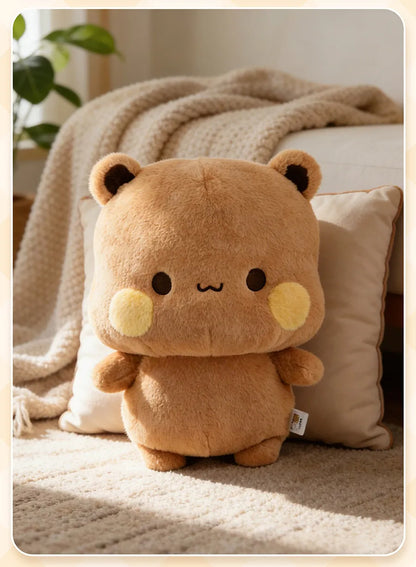 2026 New 35CM Panda Bubu And Yier Plush Toy，Official Original Cute Panda Bubu And Dudu Anime Popular Plush Doll Birthday Gift