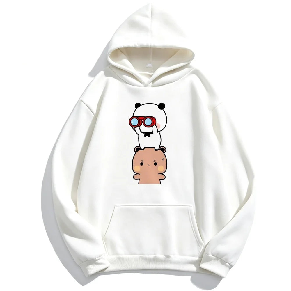 Bubu & Dudu Kawaii Graphic Hoodie