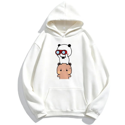 Bubu & Dudu Kawaii Graphic Hoodie