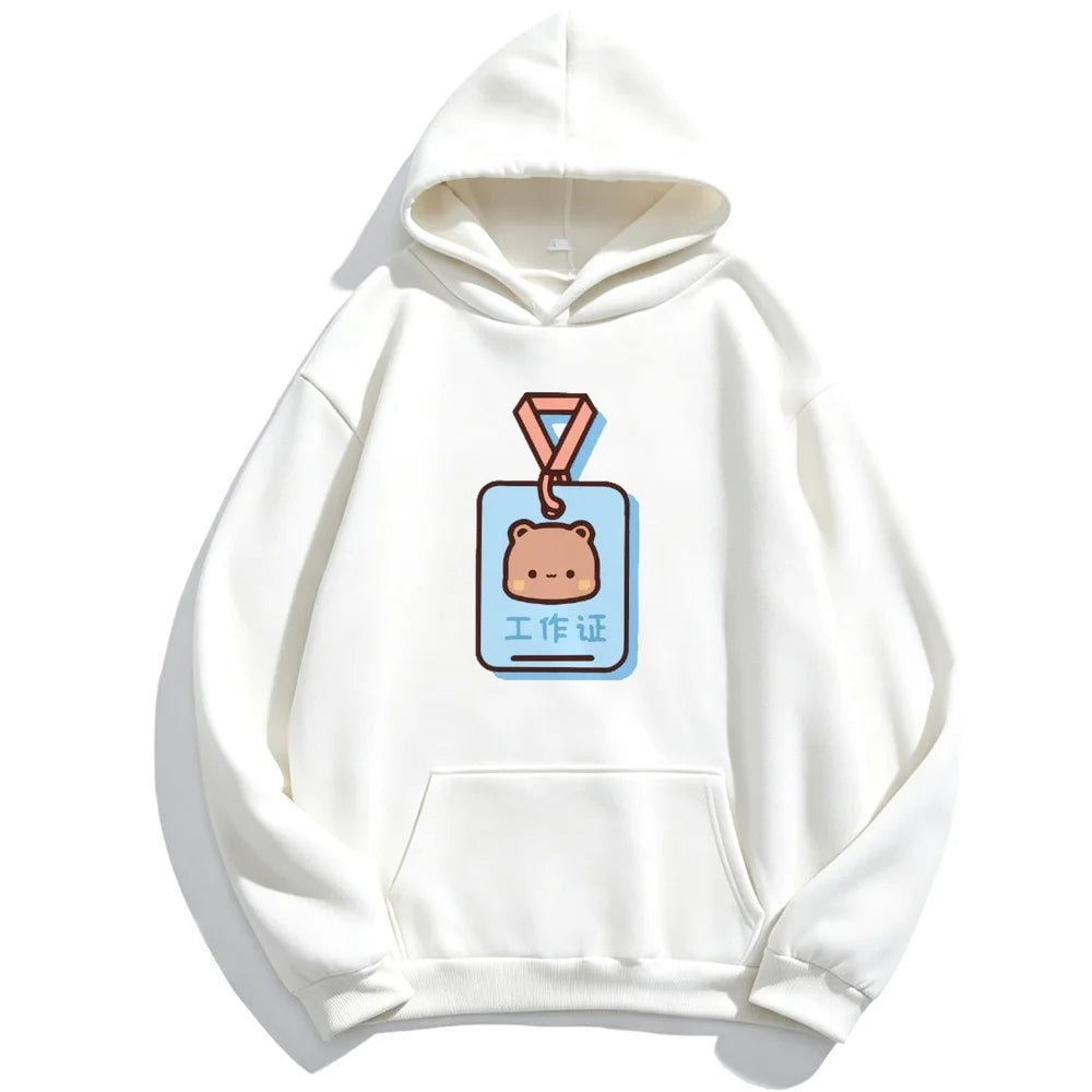 Bubu & Dudu Kawaii Graphic Hoodie