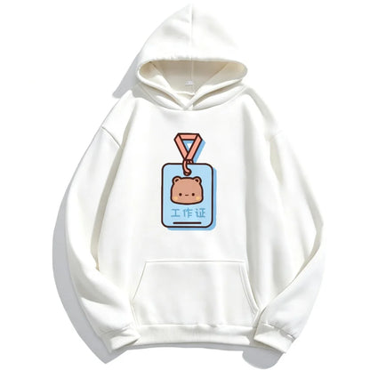 Bubu & Dudu Kawaii Graphic Hoodie