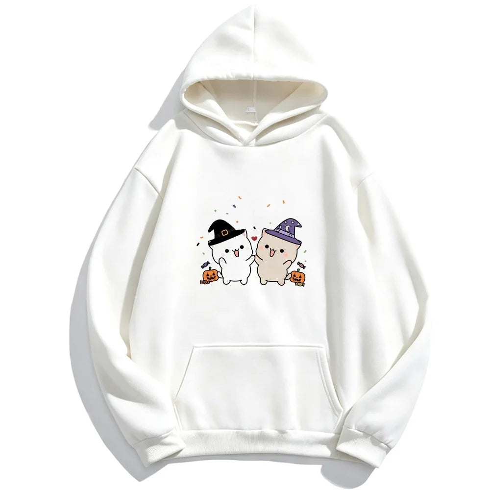 Bubu & Dudu Kawaii Graphic Hoodie