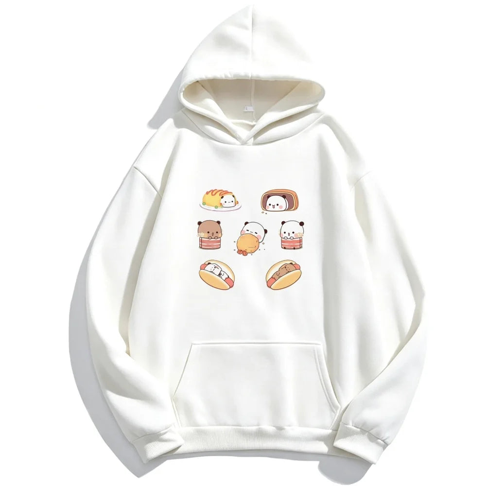 Bubu & Dudu Kawaii Graphic Hoodie